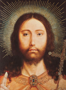 Cristo Salvator Mundi  by Quentin Massys or Metsys