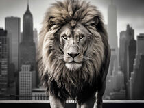 'Stadt-Löwe in New York | City Lion in New York' von Frank Daske