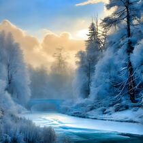 Winter Estrie  by Jean-Francois  Dupuis