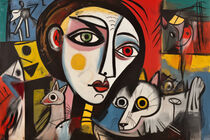 Atelierbesuch bei Pablo Picasso | Studio Visit to Pablo Picasso von Frank Daske