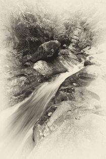 Vintage Waterfall von Phil Perkins