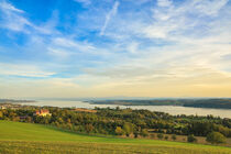 Blick auf den Überlinger See und Schloss Spetzgart - Bodensee von Christine Horn
