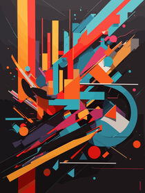 Modern colorful abstract von lm2kone