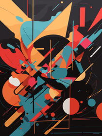 Modern multicolor abstract background von lm2kone