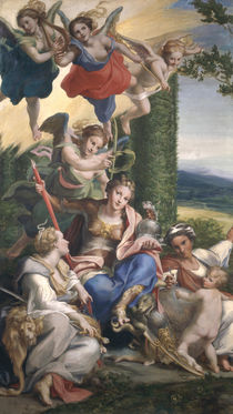 Allegory of the Virtues von Correggio