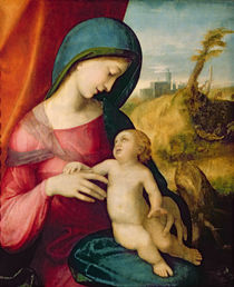 Madonna and Child von Correggio