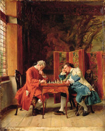 The Chess Players von Jean-Louis Ernest Meissonier