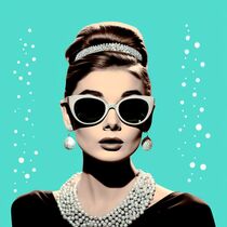 TIFFANY WOMAN by Poptonicart by Claudia Sauter