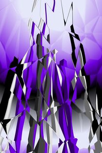 'violet and black and white -02-' von artforyou
