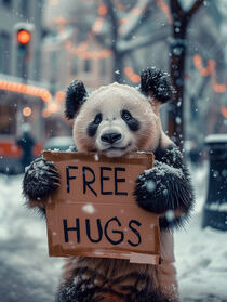 'Kostenlose Umarmungen vom Panda | Free Hugs Panda | Fotografie' by Frank Daske