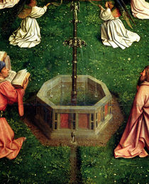 The Ghent Altarpiece: The Fountain of Life von Hubert Eyck