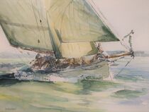 Segelboot by Matthias Kriesel