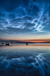 Nachtleuchtende Wolken über der Ostsee by Steffen Idzikowski