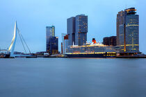 Rotterdam in blau von Patrick Lohmüller