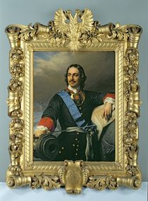 Peter I the Great  by Hippolyte Delaroche