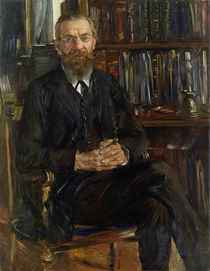 Portrait of Dr Edward Meyer  by Lovis Corinth