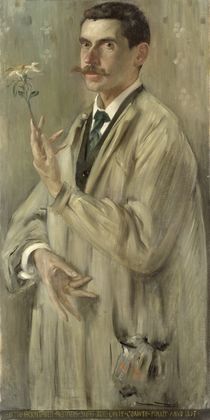 The Painter Otto Eckmann  by Lovis Corinth