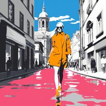 Zurich shopping trip by Poptonicart by Claudia Sauter