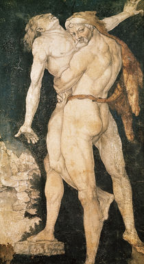 Hercules and Antaeus by Hans Baldung Grien