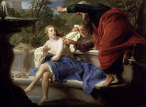 Susanna and the Elders by Pompeo Girolamo Batoni