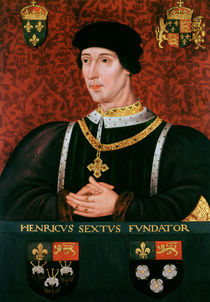 Portrait of Henry VI of England  by Francois Clouet