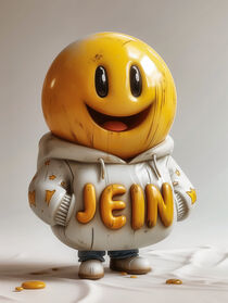 Jein - Smiley Humor fürs Büro | Yeno - Smiley Humor for the Office by Frank Daske