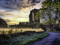 Dawn's Embrace at Croxden Abbey by Jenna Goodwin