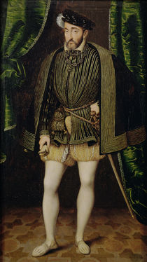 Portrait of Henri II  by Francois Clouet