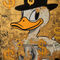 'Reich wie Dagobert Duck | Rich as Scrooge Duck | Goldene Pop Art' von Frank Daske