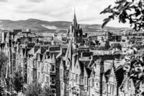 Altstadt von Edinburgh in Schottland - Monochrom by dieterich-fotografie