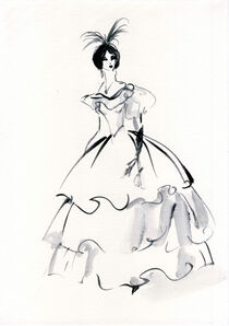 Costume Sketch 2 by Natalia Rudsina