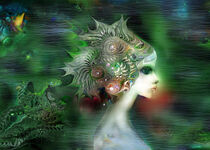 'Mermaid AUA Green' von Natalia Rudsina
