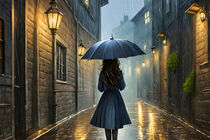 'Im Regen spazieren ' von Claudia Evans
