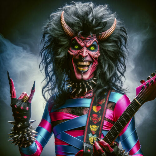 Ai-generated-picture-of-a-hair-metal-demon-by-martin-leissl