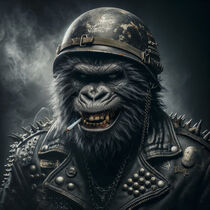 Gorilla Motorrad Rocker by the-incredibly-magical-photo-studio