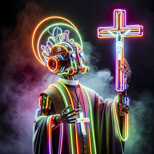 Ai-generated-picture-of-a-robot-priest-by-martin-leissl