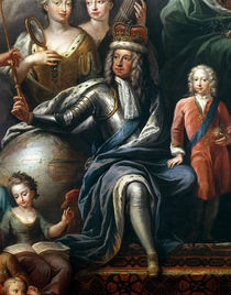 George I and his grandson by Sir James Thornhill