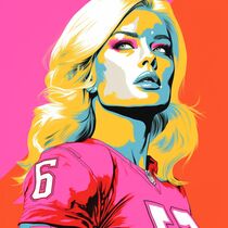 TOUCHDOWN GLAMOUR by Poptonicart by Claudia Sauter