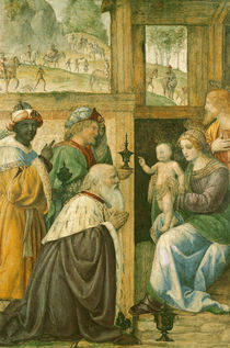 Adoration of the Magi  by Bernardino Luini