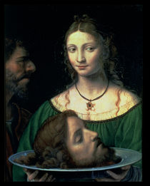 Salome with the Head of John the Baptist by Bernardino Luini