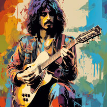 Die Musik von Frank Zappa | The Music Of Frank Zappa | Street Art Portrait by Frank Daske