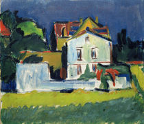 House in a Landscape  by Ernst Ludwig Kirchner