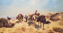 Crossing the Desert  von Jean Leon Gerome