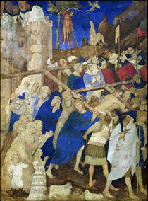 Christ Carrying the Cross by Jacquemart de Hesdin