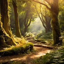 Der Weg im Wald by julia-k