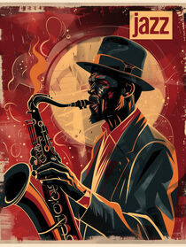 All that Jazz | Jazz Musik Poster von Frank Daske