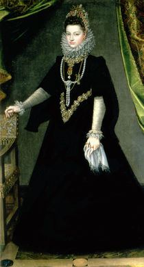 Infanta Isabella Clara Eugenia  by Sofonisba Anguissola