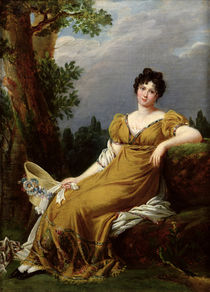 Portrait of a Seated Woman  by Robert Lefevre