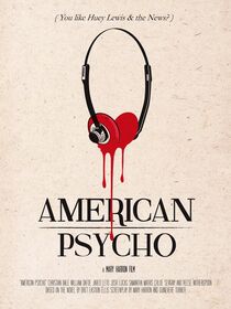 American Psycho by Goldenplanet Prints