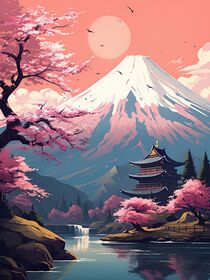 Fuji Nature by Goldenplanet Prints